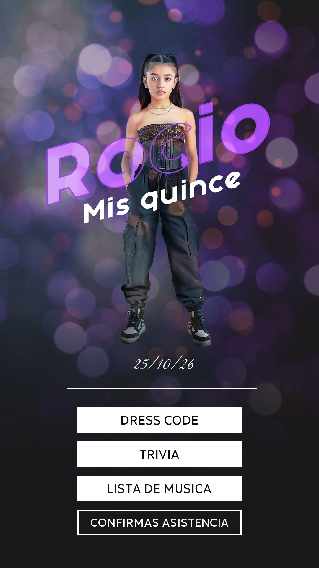 Concepto Web Quince Años